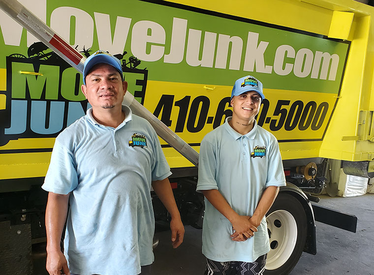employees at Move Junk